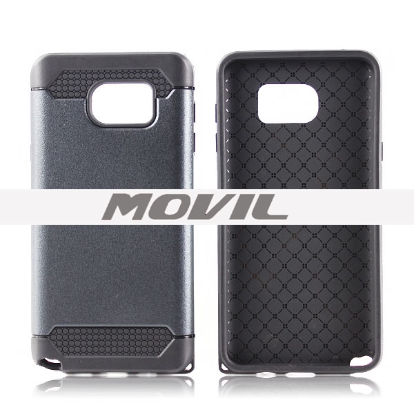 NP-2438 2 en 1 tpu    pc funda  para Samsung Note 5-11